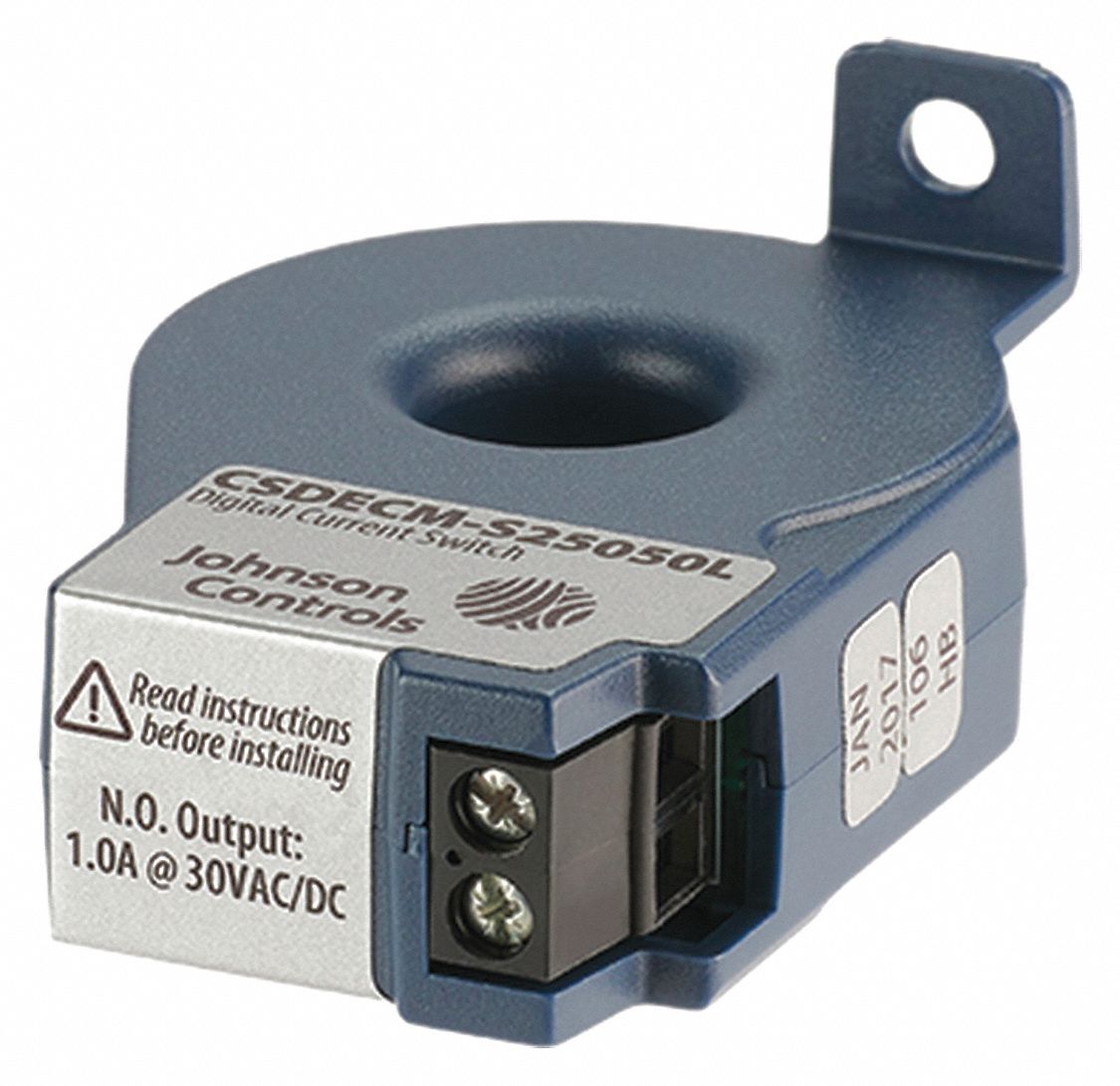 JOHNSON CONTROLS Current Sensing Relay, Self Powered Input or Control