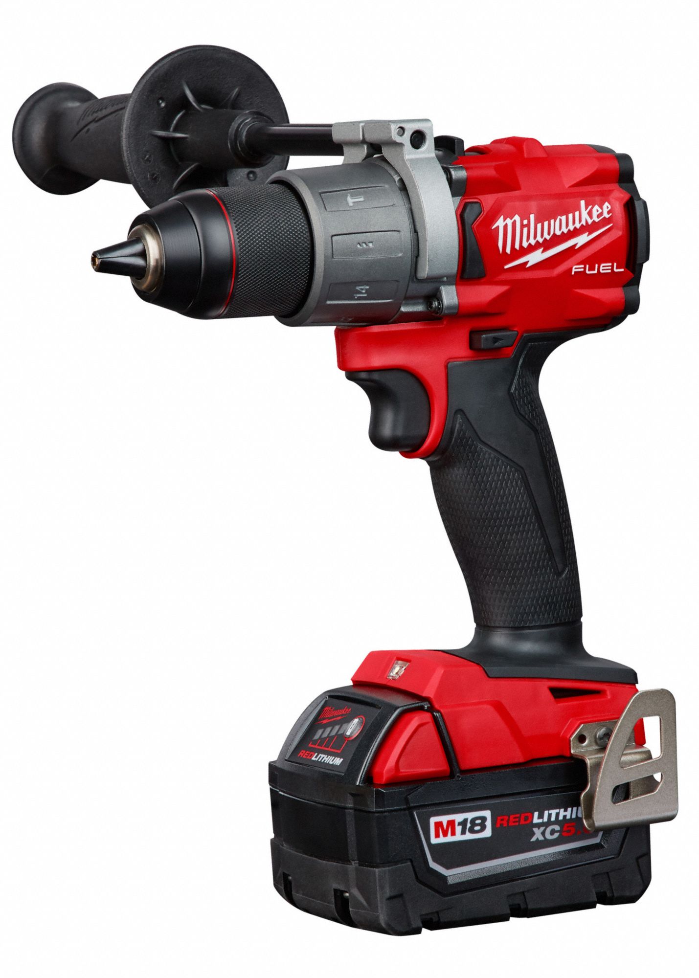 MILWAUKEE Cordless Hammer Drill, 18.0 V, 1/2 in Chuck Size, 0 to 32,000