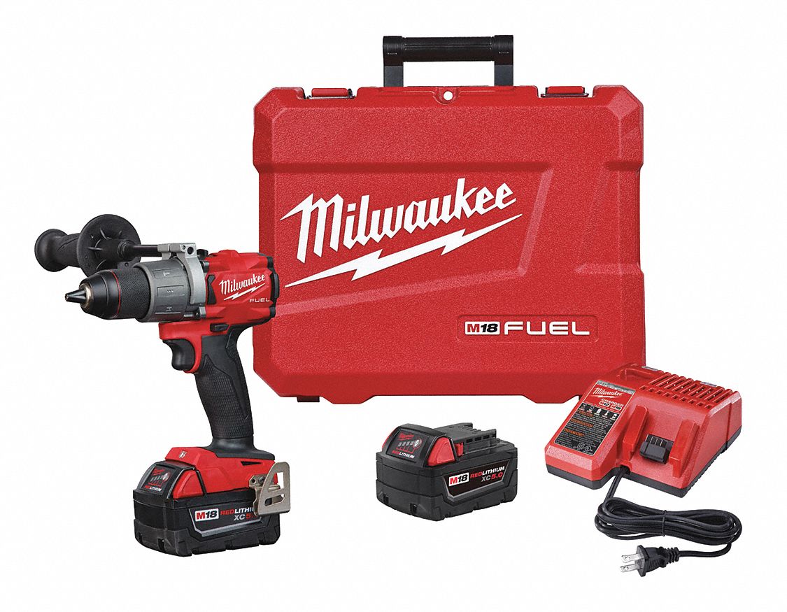 Milwaukee 2604-20 M18 Fuel Cordless Hammer Drill Bare Tool for sale online 