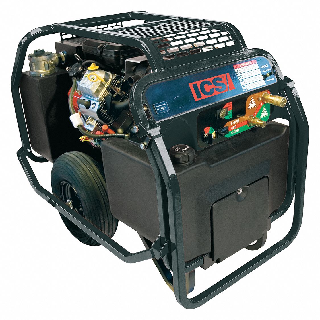 ICS, 8 gpm, 2,500 psi Max. Pressure, Gas Powered Hydraulic Power Unit