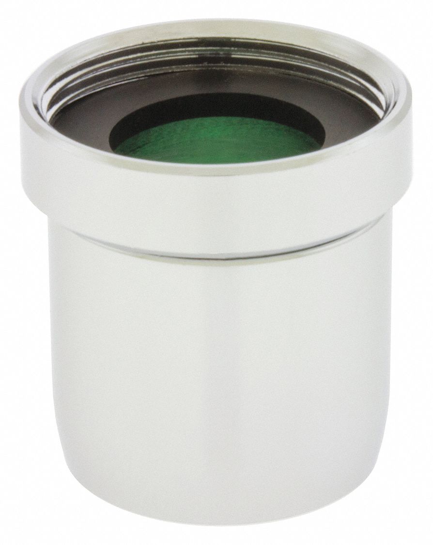 Outlet: 1.5 gpm Flow Rate, Laminar Flow Outlet, Brass, Chrome Finish, Female