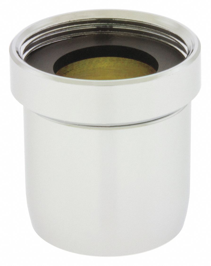 Outlet: 2.2 gpm Flow Rate, Laminar Flow Outlet, Brass, Chrome Finish, Female