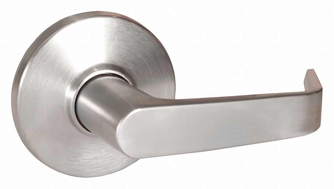 BEST 9KDT1DT15D626 Door Lever Lockset,4-7/8" Strike Dim 481U83