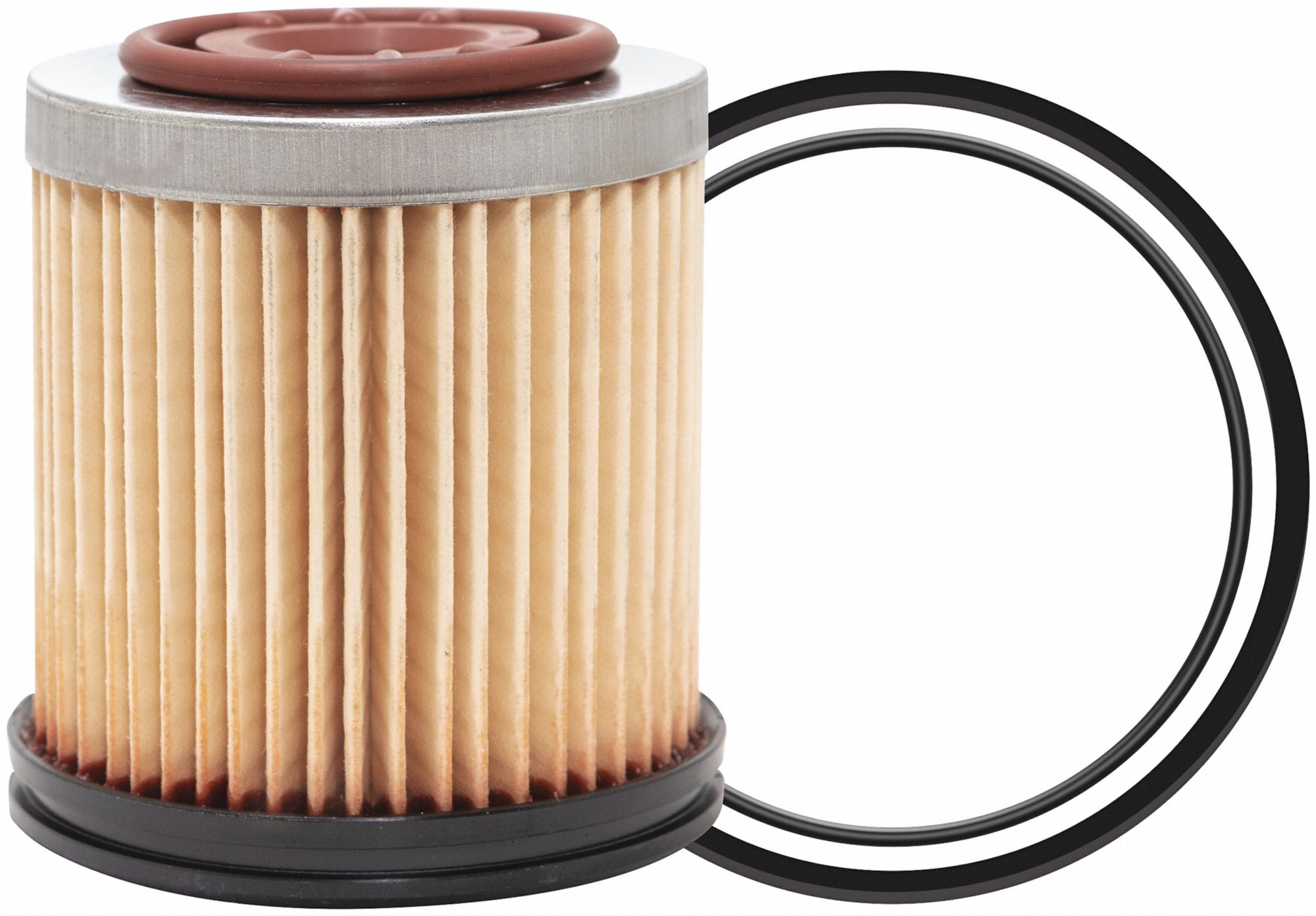 Fuel Filter: Cartridge, 2 3/8 in Outside Dia, 5/8 in Inside Dia, Diesel Fuel, Diesel