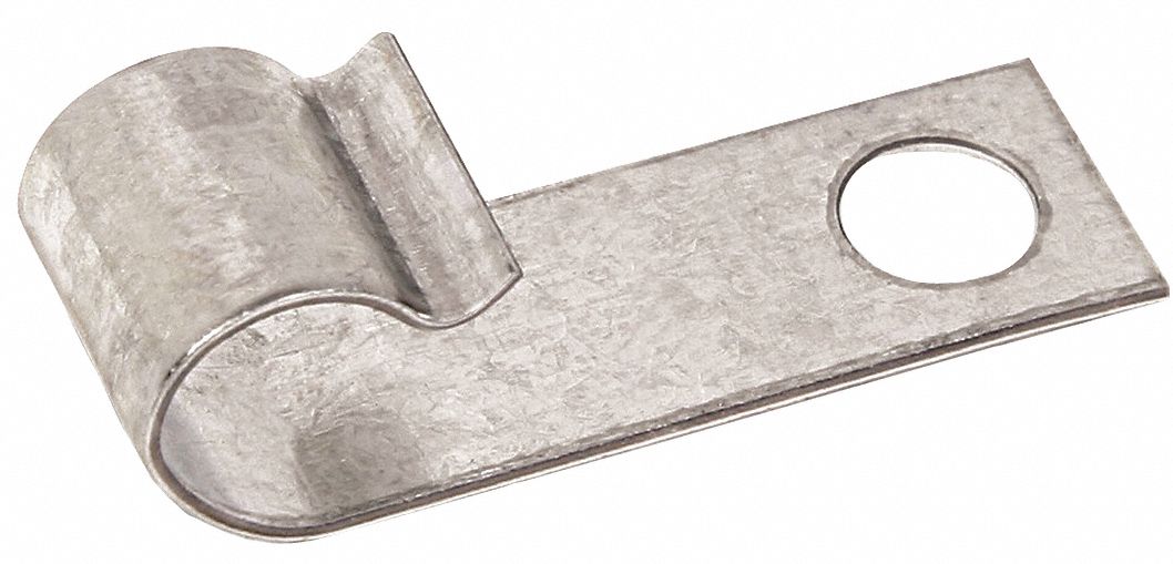 KMC Cable Clamp, Cable Clamp, Galvanized Steel, 3/16 in Cable Clamping