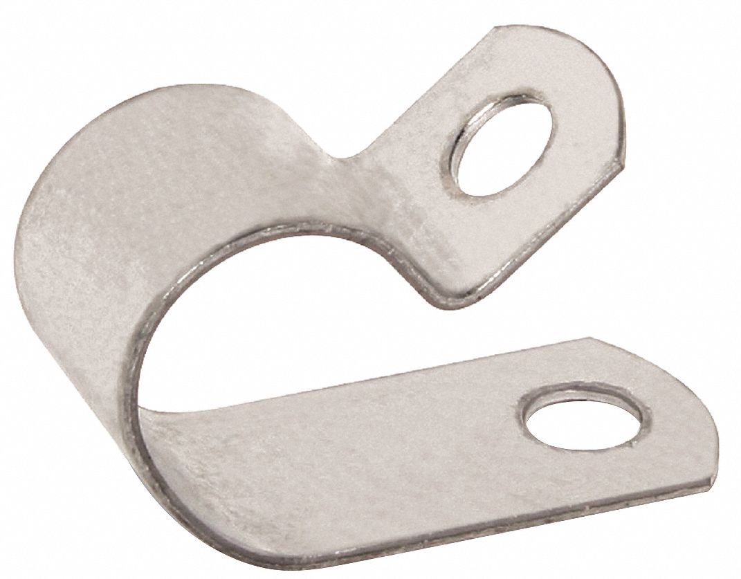 KMC Cable Clamp, Cable Clamp, Galvanized Steel, 1/8 in Cable Clamping