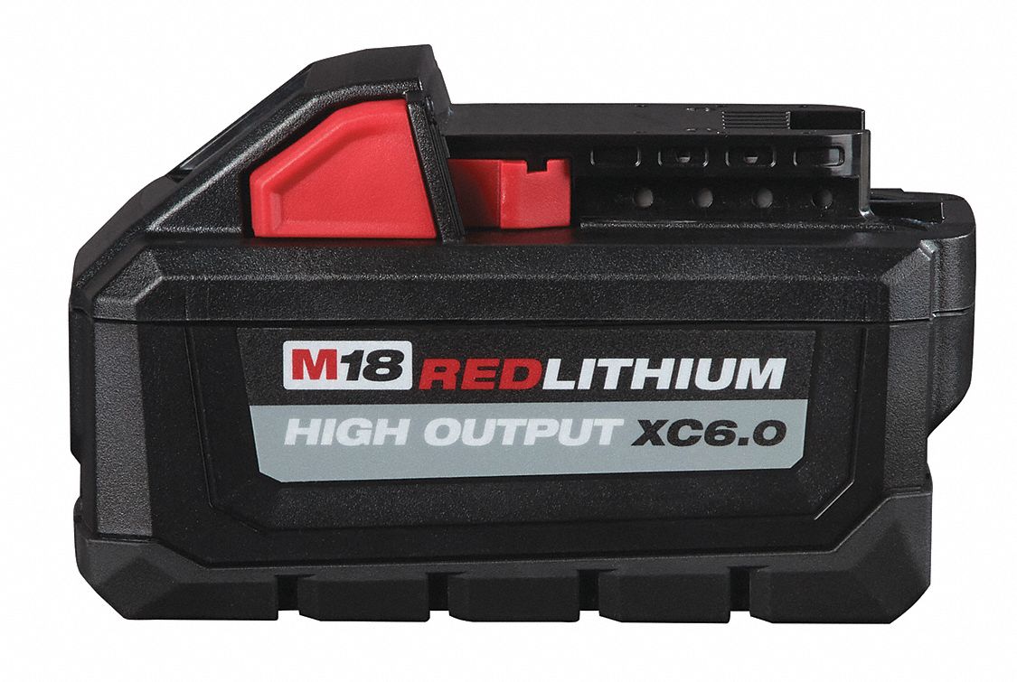 REDLITHIUM BATTERY, 18V, 6 AH, LI-ION, FOR 18V CORDLESS TOOLS