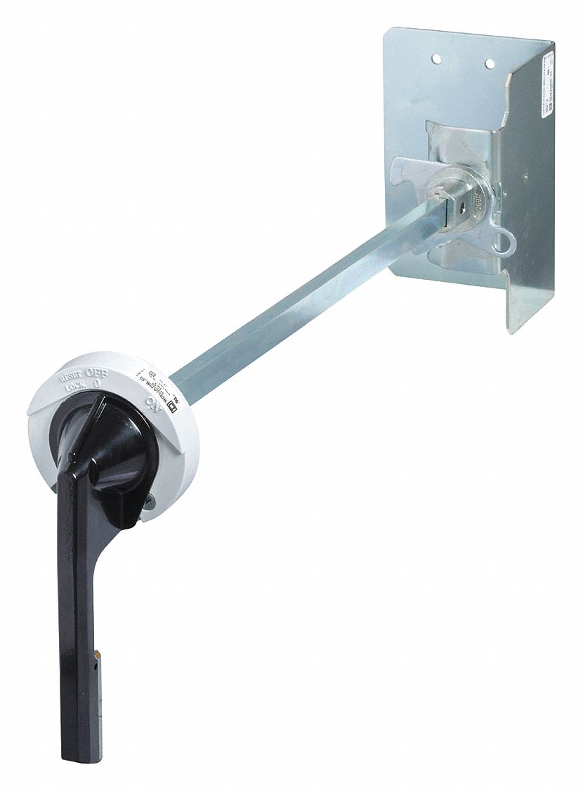 Rotary Operator: Rotary Operator, 125 A Amps, 3 Poles, 6 in Handle/Long Shaft