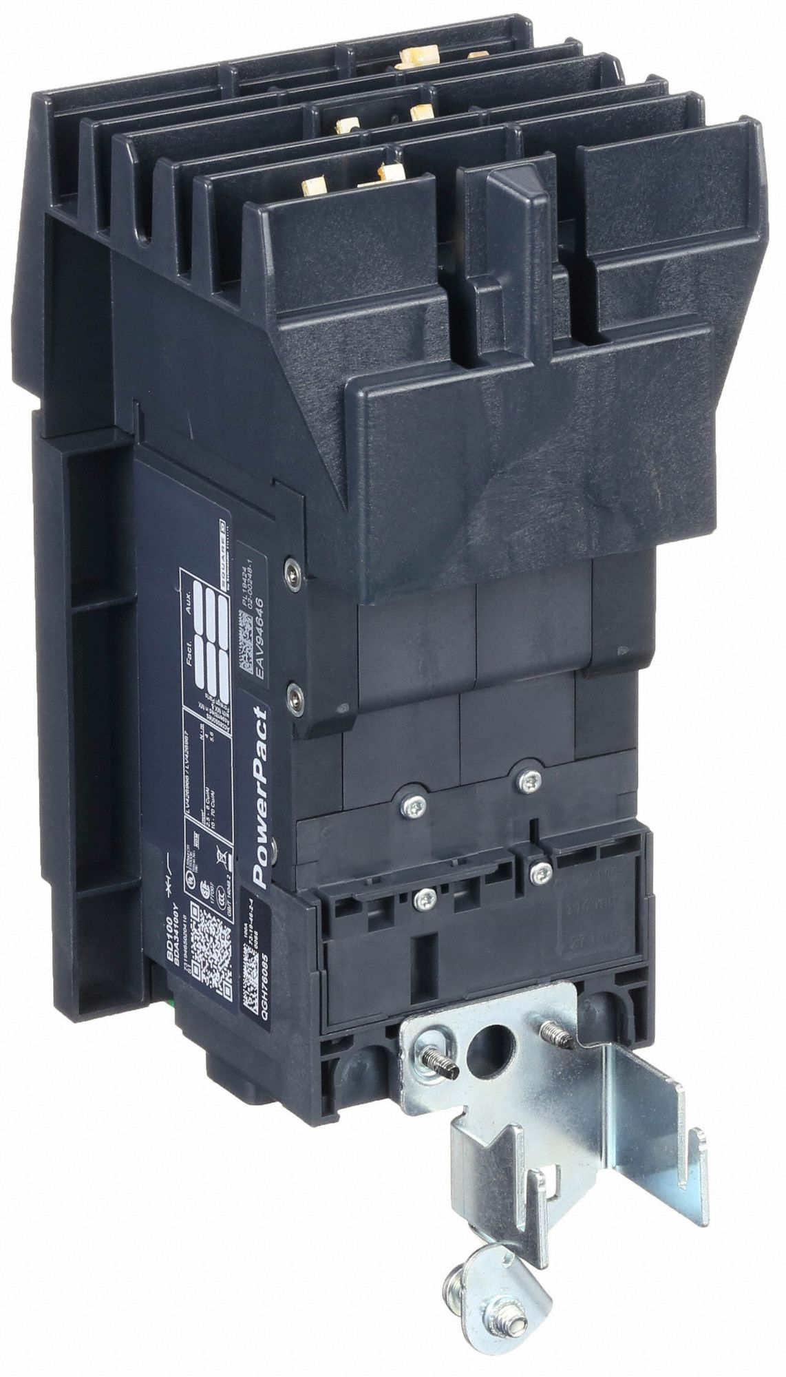 SQUARE D Molded Case Circuit Breaker 100 A Amps, 25kA at 277/408V AC