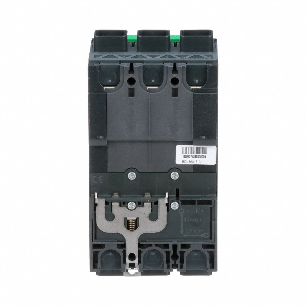 SQUARE D Molded Case Circuit Breaker 15 A Amps, 25kA at 277/408V AC