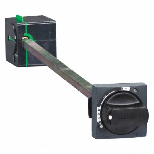 SQUARE D Side Extended Black Rotary Handle, For Use With PowerPact(R) B