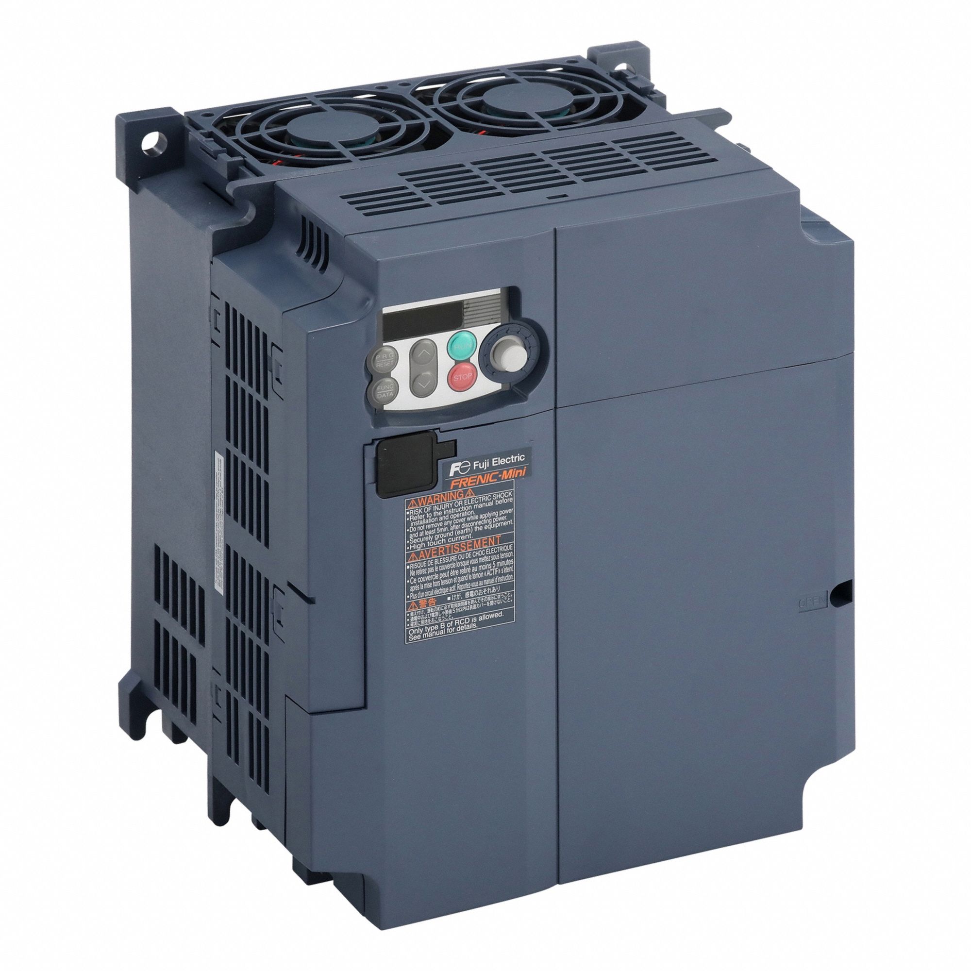 Variable Frequency Drive: 460V AC, 15 hp Max Output Power, 24 A Max Output Current