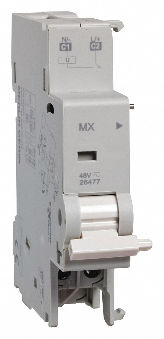 SCHNEIDER ELECTRIC Shunt Trip Release, AC Voltage Rating 48V AC, DC