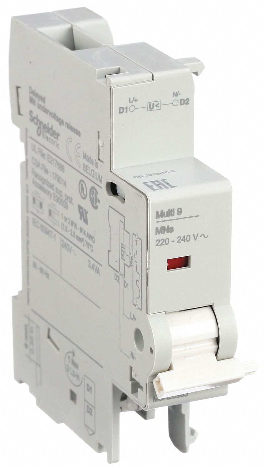 Undervoltage Release: Undervoltage Release, Multi 9 Circuit Breakers