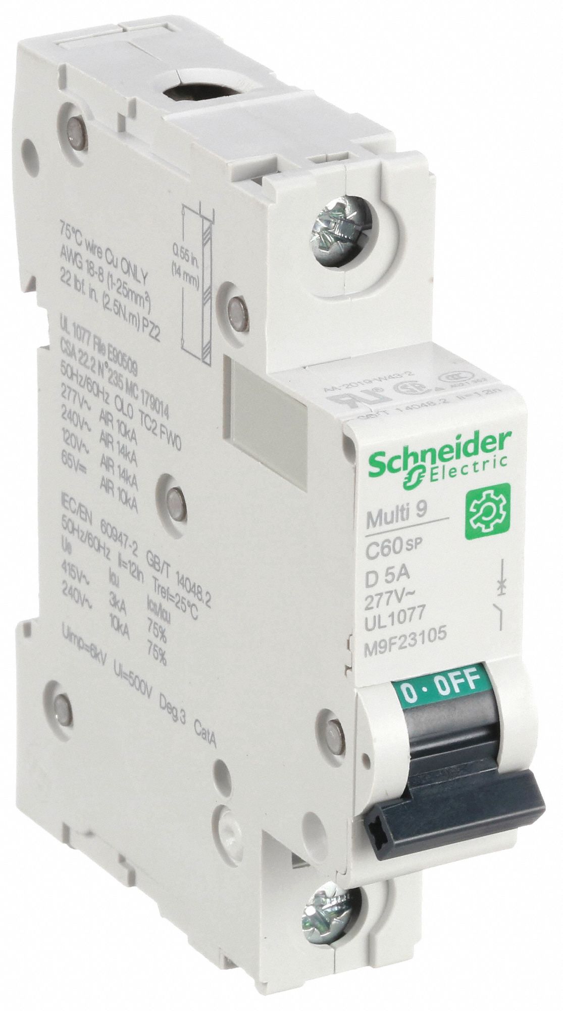 DIN-Rail Mount Miniature Circuit Breakers