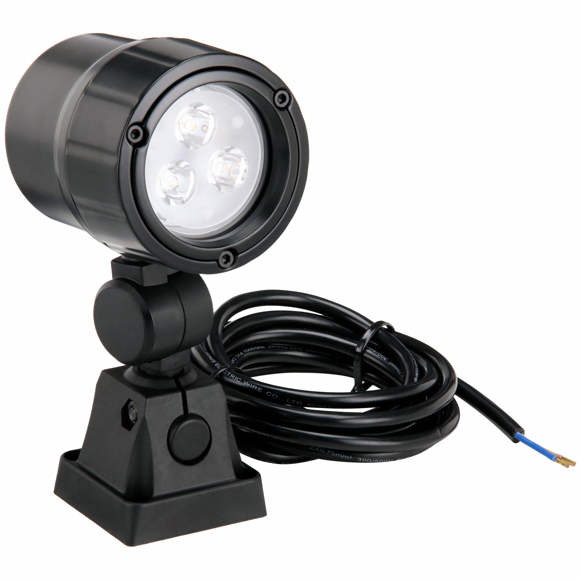 MACHINE TOOL LIGHT, ARTICULATING, LED, 490 LUMENS, 5000K, SCREW-DOWN BASE, IP67