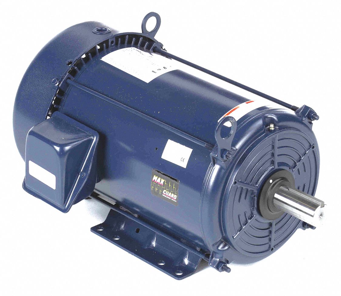 General Purpose Motor: Totally Enclosed Fan Cooled, Rigid Base Mount, 10 HP