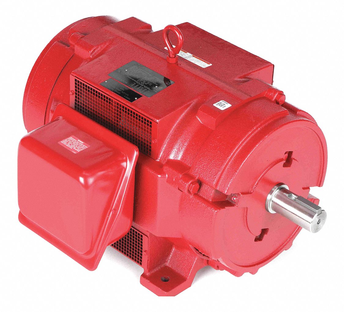 MARATHON MOTORS, 60 HP, 3,565 Nameplate RPM, Fire Pump Motor 482R31326TSTDCD4022 Grainger