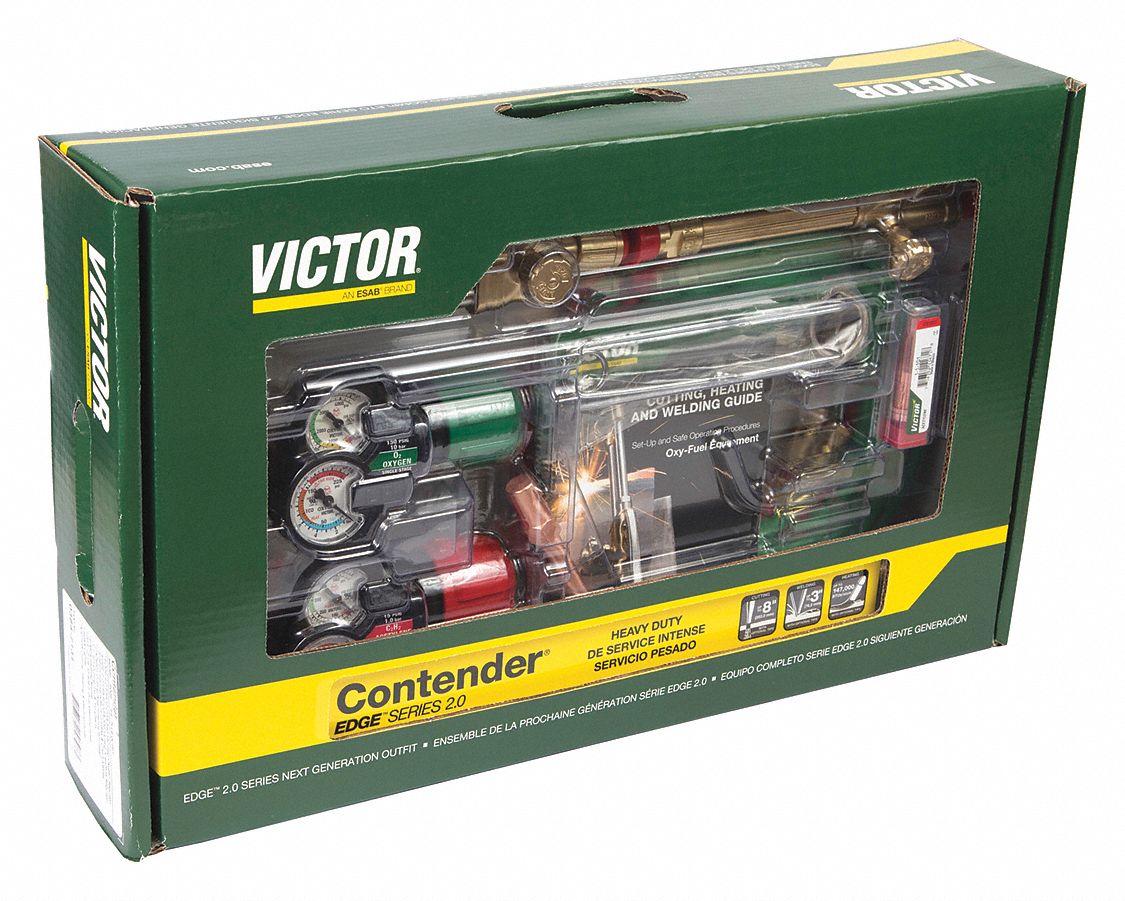 VICTOR Cutting and Welding Outfit: Acetylene, CGA 510 - 20UJ92|0384-0807 -  Grainger