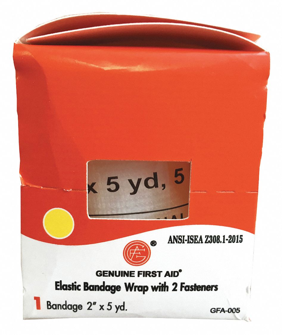 Bandage: 4 1/8 yd Dressing Lg, 2 in Dressing Wd, Fabric, Non-Sterile