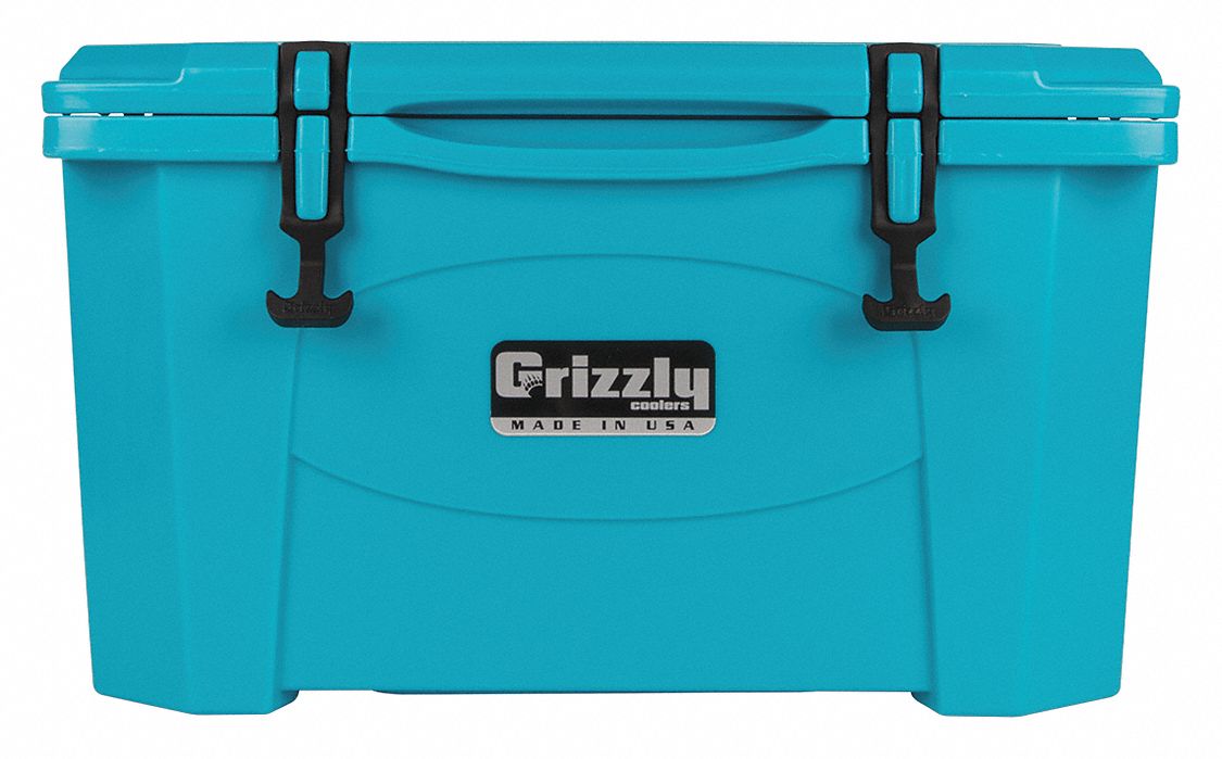 GRIZZLY COOLERS, 40 qt Cooler Capacity, 25 1/2 in Exterior Lg, Marine