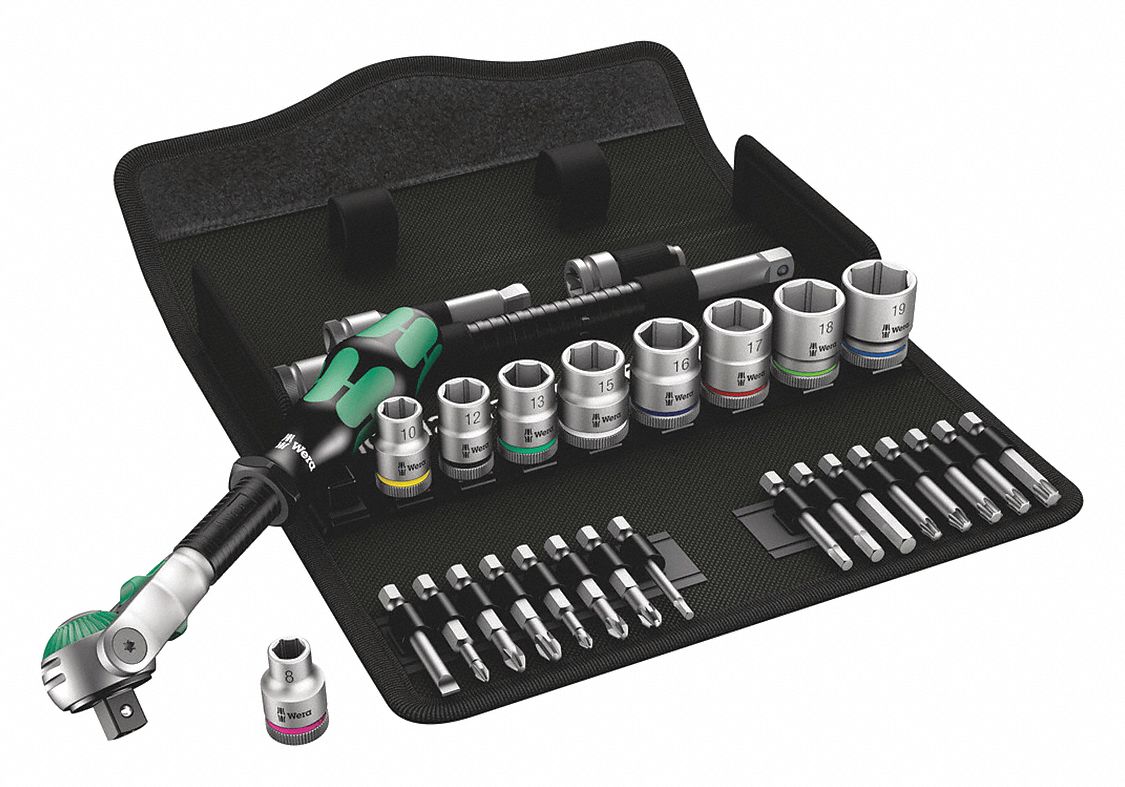 Wera Tools 8008 A Mini 3 carraca con 1/4 cuadrado drv : :  Herramientas y Mejoras del Hogar