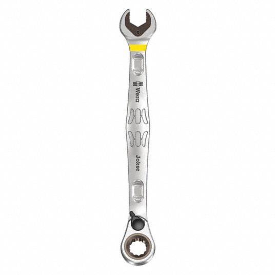 WERA, Alloy Steel, Nickel Chrome, Combination Wrench - 483F85