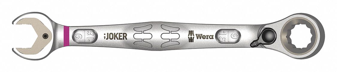 CLE MIXTE A CLIQUET, SAE, TETE 9/16 PO