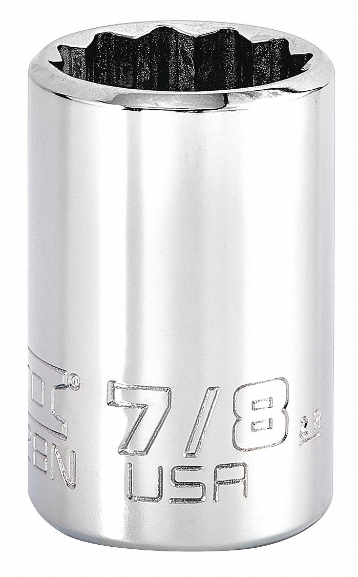 Socket, Stl, 12P7/8in,