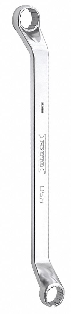 PROTO, Alloy Steel, Chrome, Double Box Wrench - 483J39|J8181