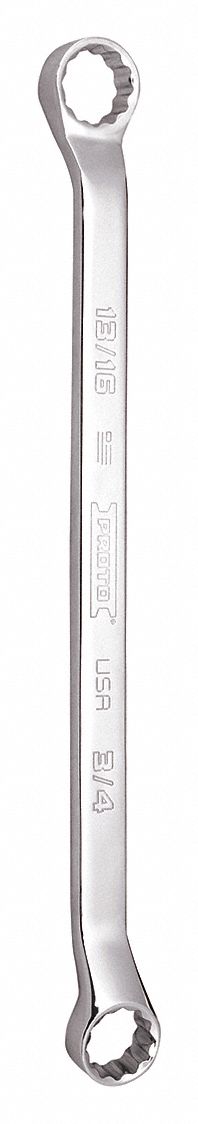 BOX END WRENCH,12 POINTS,12-13/64IN L