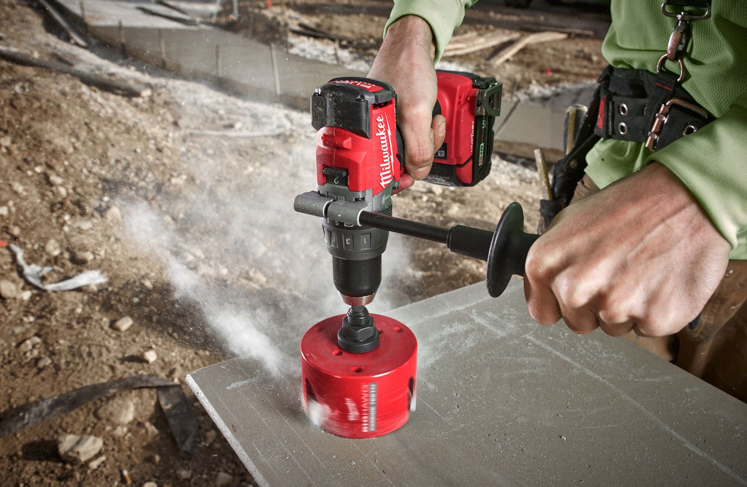 MILWAUKEE Hole Cutter, Primary Material Application Wood, BiMetal