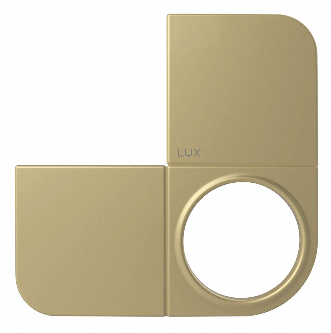 LUX Cover Plate 483M54DSCKNSCG Grainger