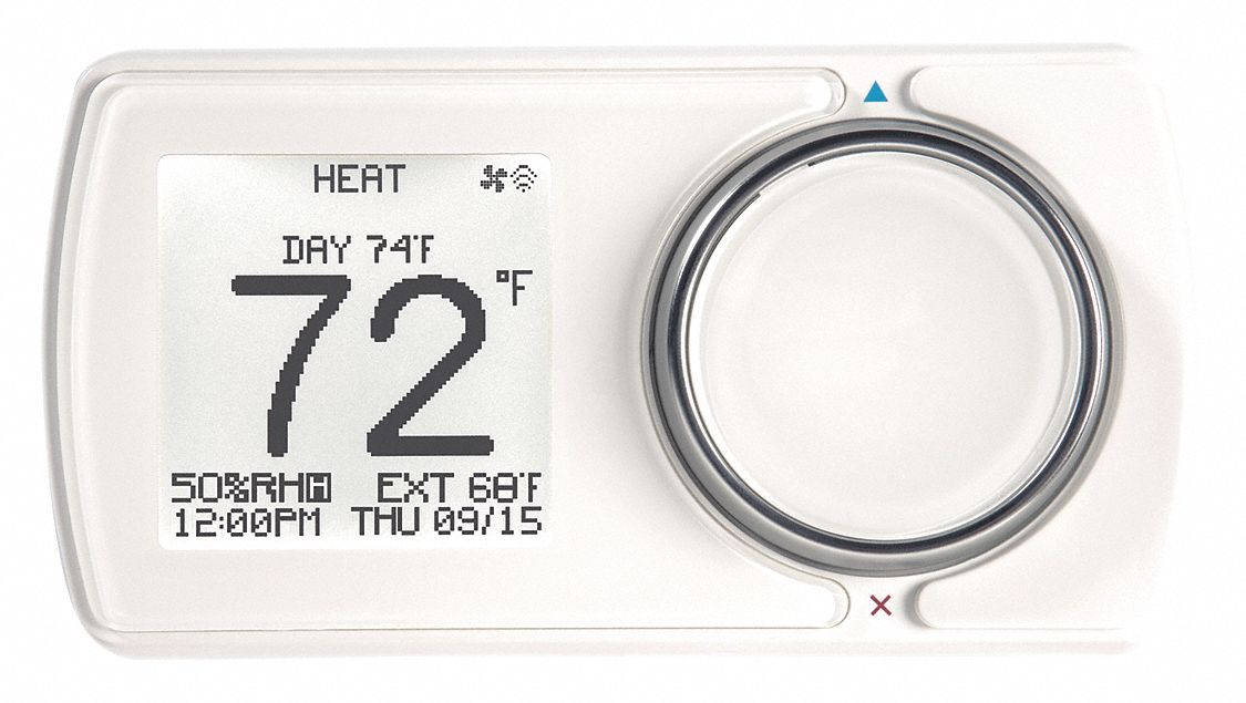 LUX, 7 Day, Horizontal/Vertical, Low Voltage WiFi Thermostat 483M56