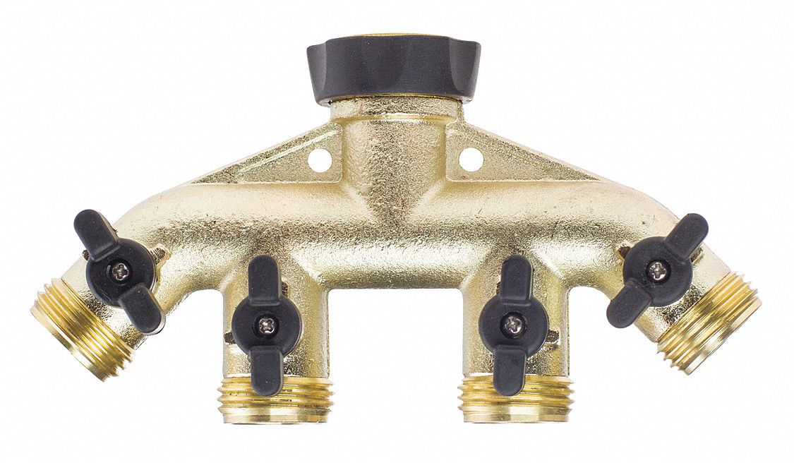 SWANN On/Off Valve 4-Port - 483M64|CSN4POF1004 - Grainger