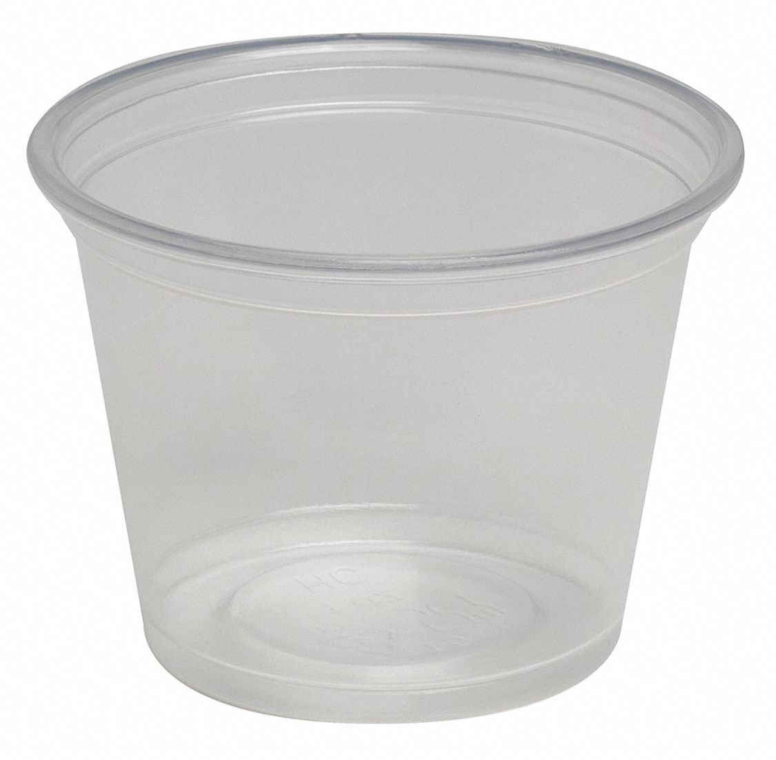 DIXIE Portion Cup 1 oz Capacity, Clear, 4,800 PK 483N06PP10CLEAR