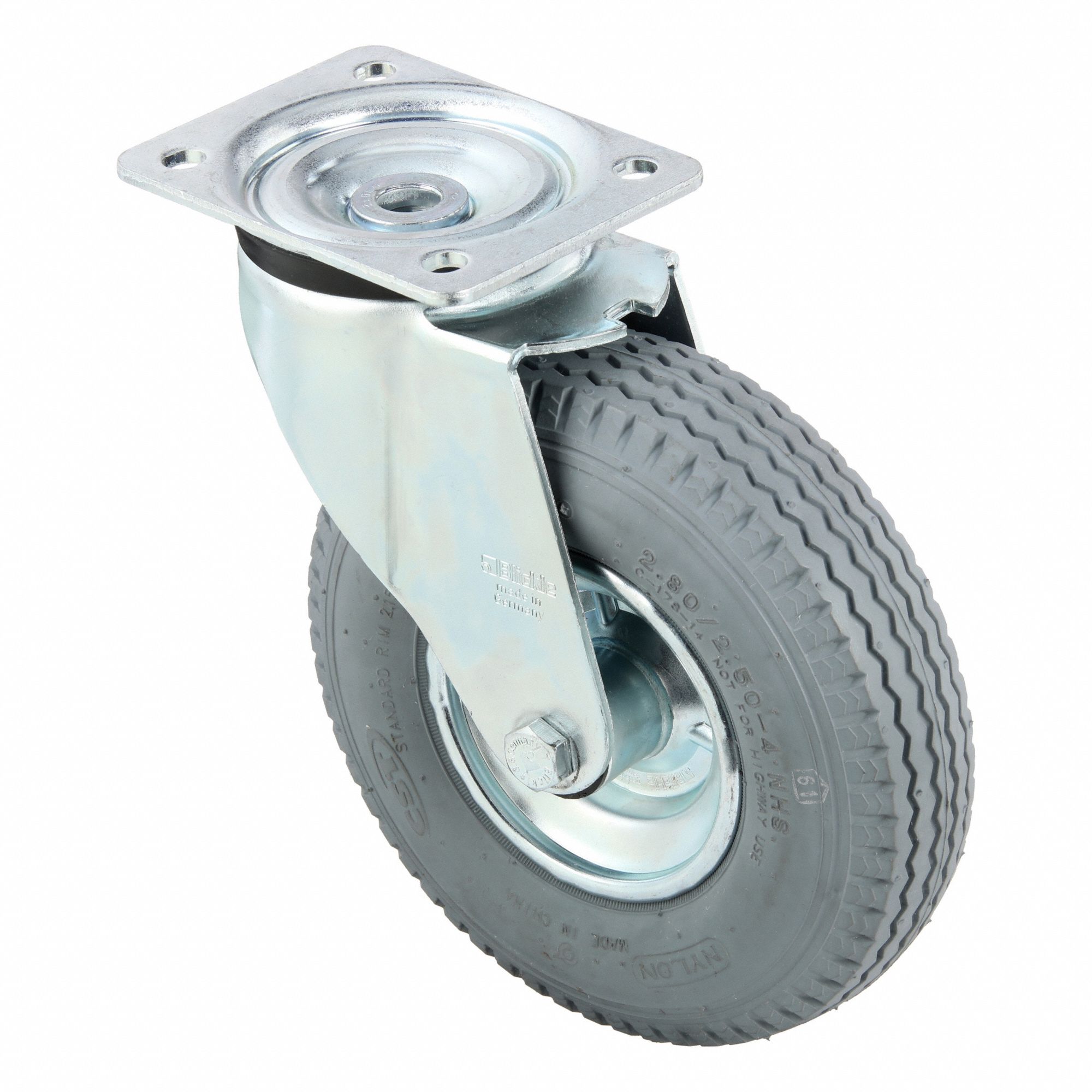 Plate Caster, Swivel,