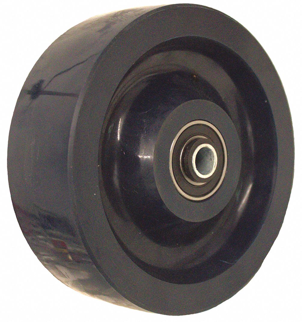 Antimicrob PUR Tread Plastic Core Wheel