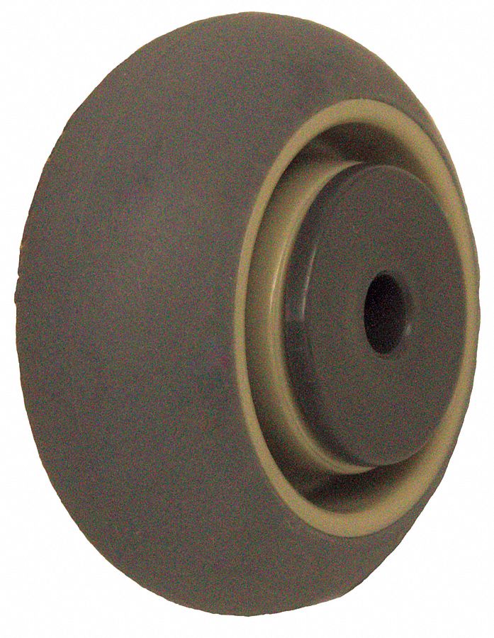 GRAINGER APPROVED Antimicrobial Nonmarking Rubber Tread on Plastic Core