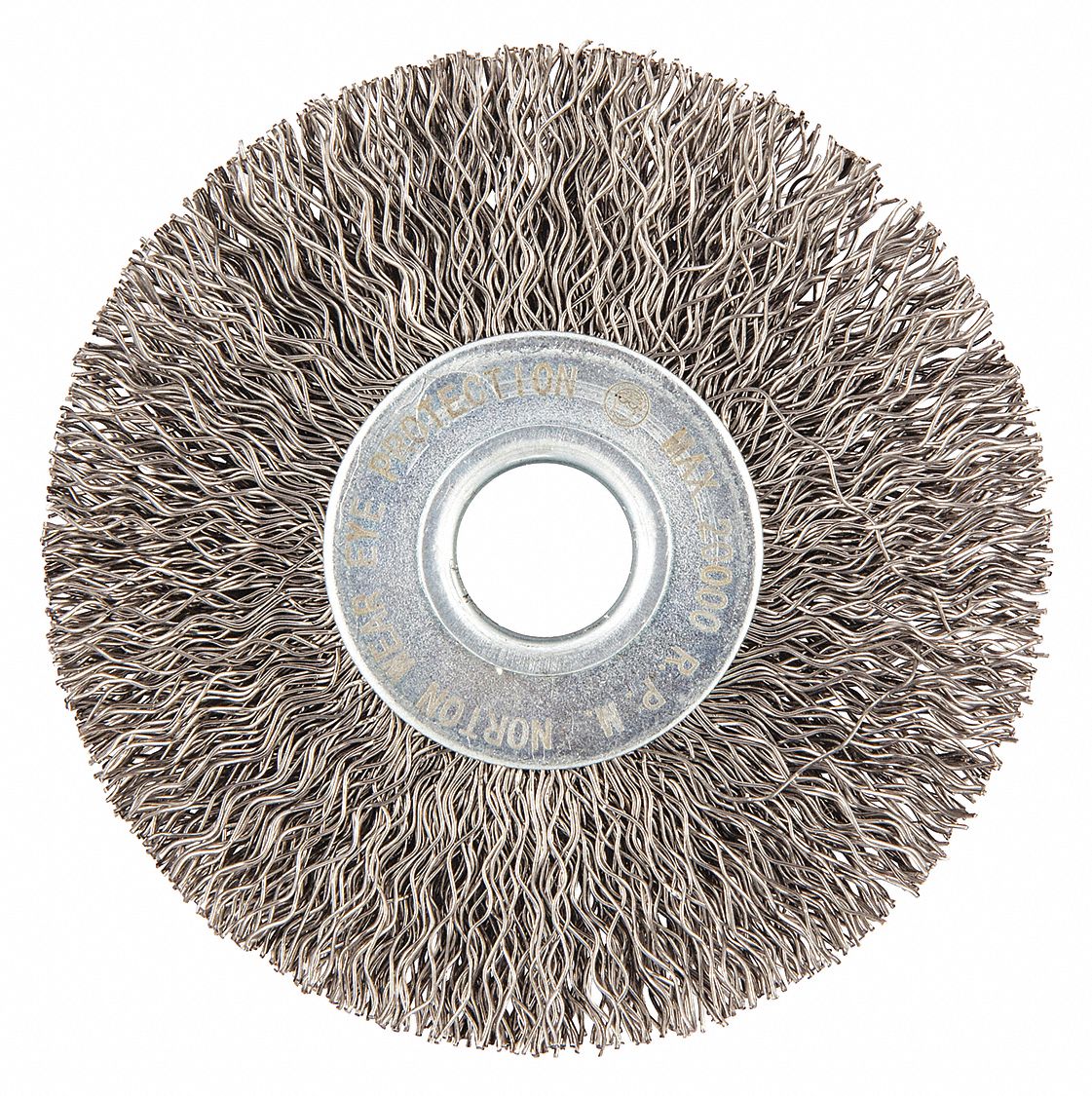 Norton Crimped Steel 3 In Dia X 58 In Wd Wire Wheel Brush 483p5266252839024 Grainger 4490