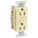 GFCI RECEPTACLE, DUPLEX, IVORY, 5-15R, 15 A, 125V AC, 2 POLE/3 WIRE, GEN USE