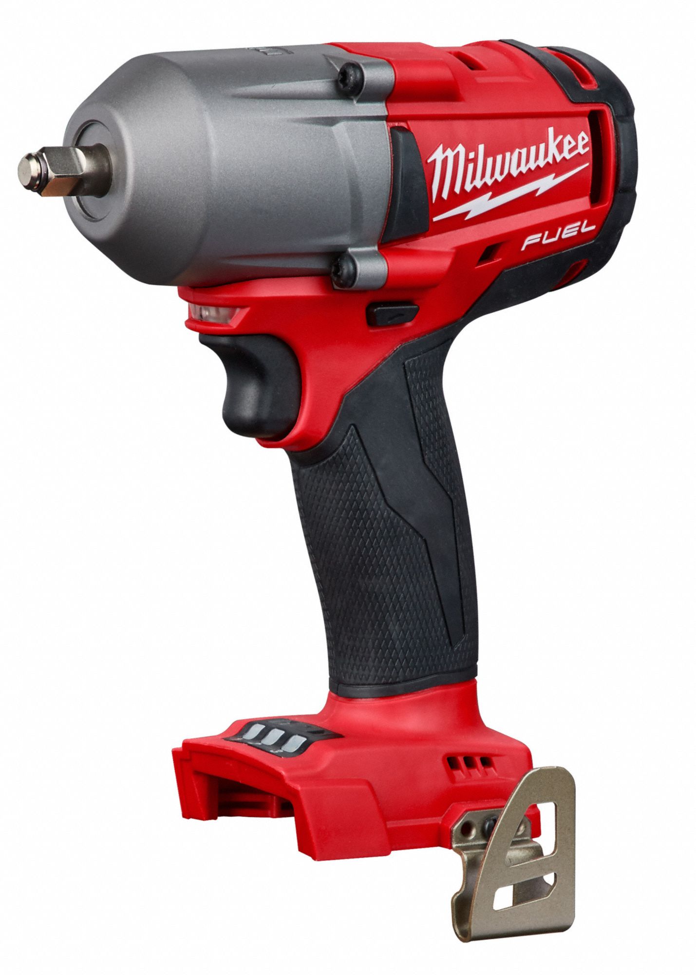 MILWAUKEE Cordless, Impact Wrench, 18V DC, 600 ft-lb Breakaway Torque ...