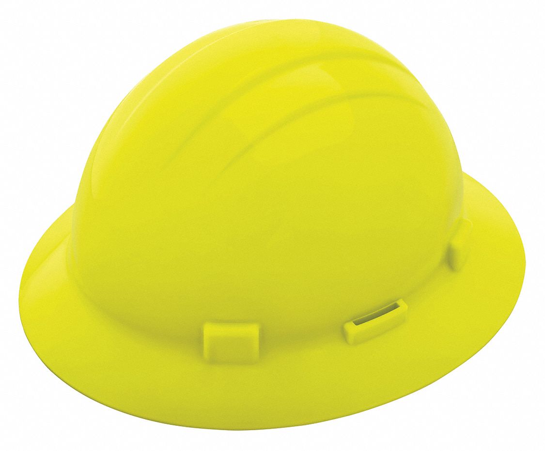 Hard Hat, Type 1,  Class E, Hi-Vis Yellow
