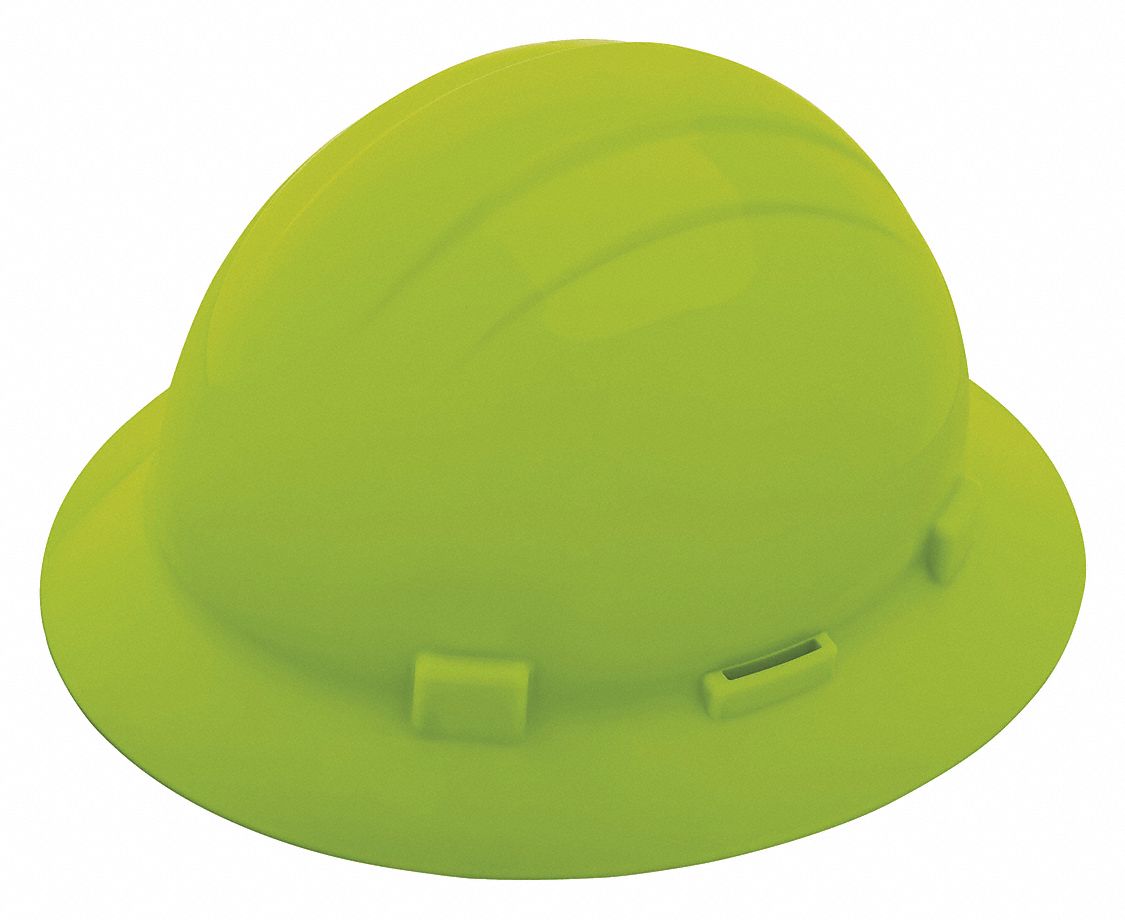 Hard Hat, Type 1,  Class E, Hi-Vis Green