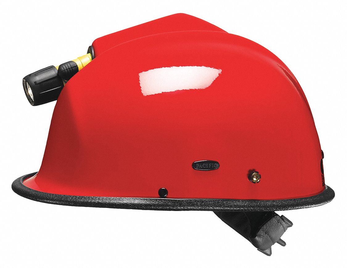 Rescue Helmet: One Size Fits Most Fits Hat Size, Red, Kevlar(R) Composite, Modern, Ratchet