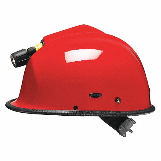 Rescue Helmet: One Size Fits Most Fits Hat Size, Red, Kevlar(R) Composite, Modern, Ratchet