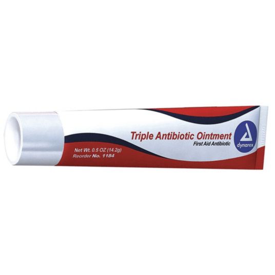 GRAINGER APPROVED Antibiotics, Ointment, Tube, 0.5 oz 483T621184