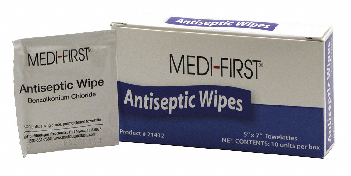 antiseptic wipes