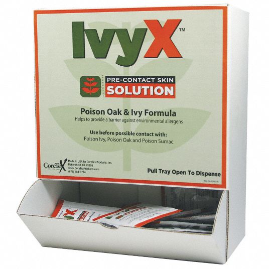 IVYX, Wipes, Box/Wrapped Packets, PrePoison Ivy Barrier 483T9883662