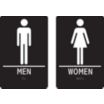 Men/Women Restroom Signs